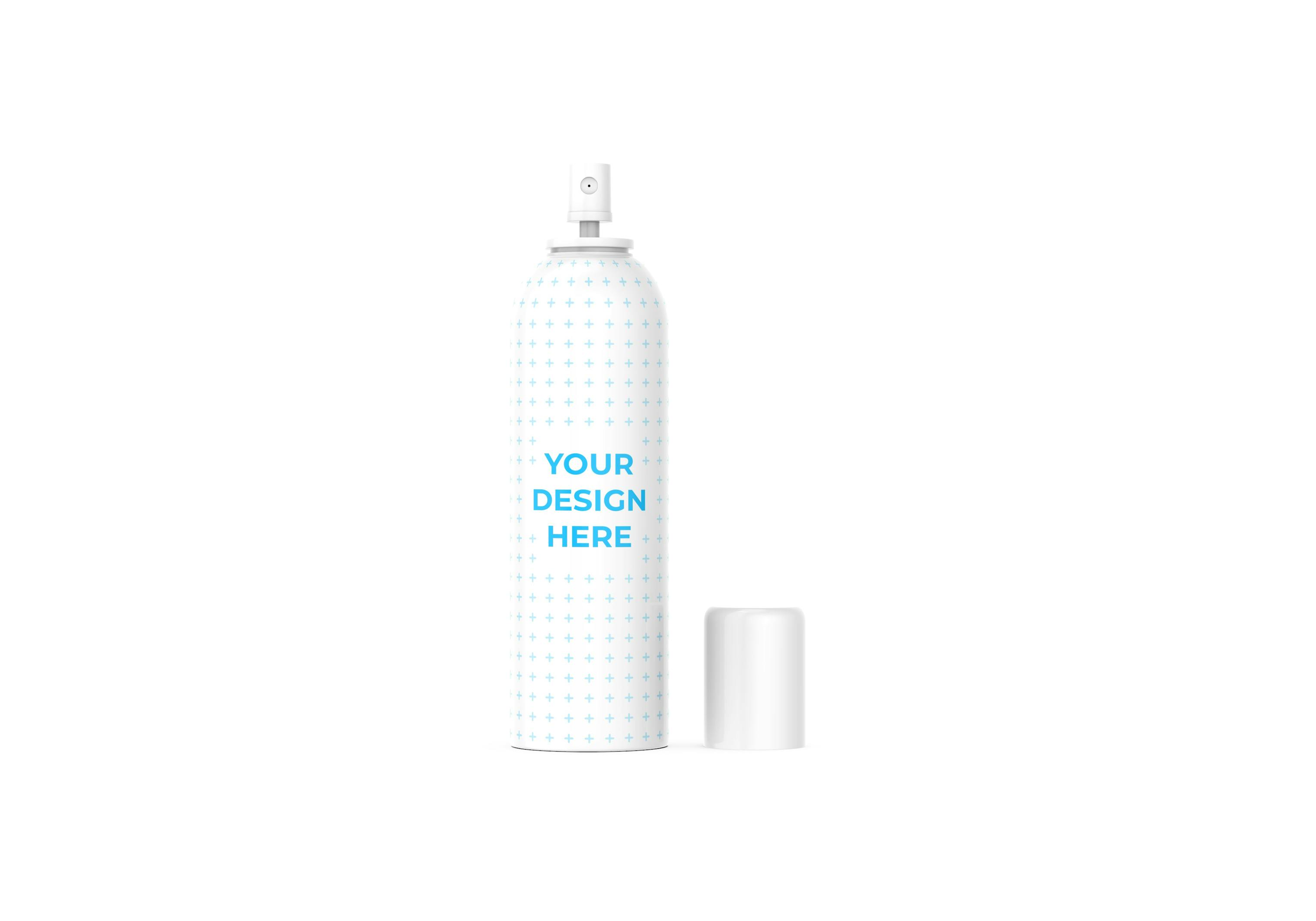 Download Free Cosmetics bottle with pump Mockup generator | Smartmockups