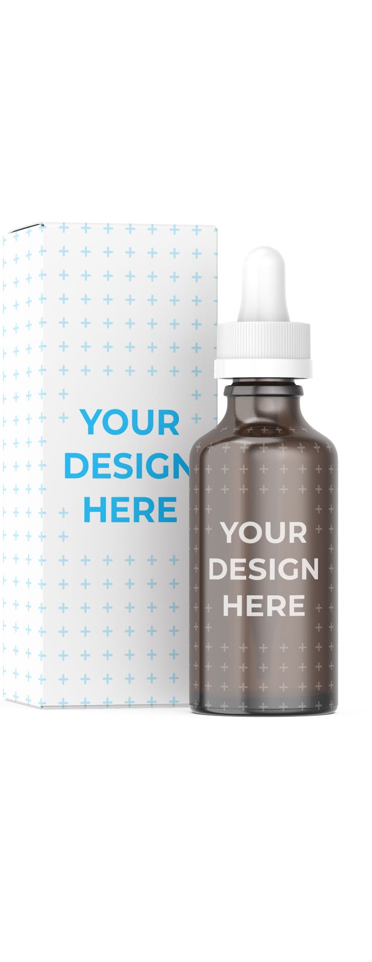 Download Free Cosmetics bottle with pump Mockup generator | Smartmockups