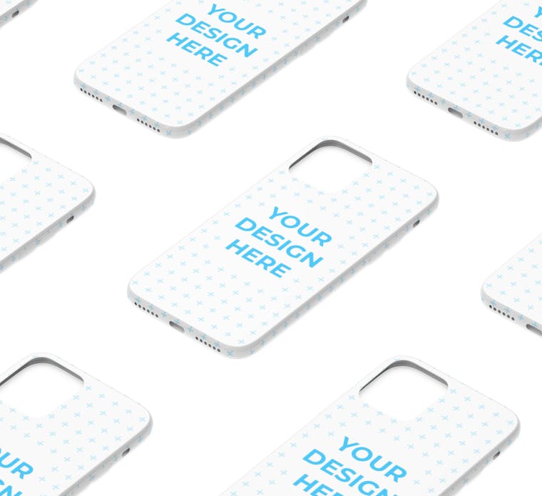 Download Free iPhone SE case with changeable color Mockup generator | Smartmockups