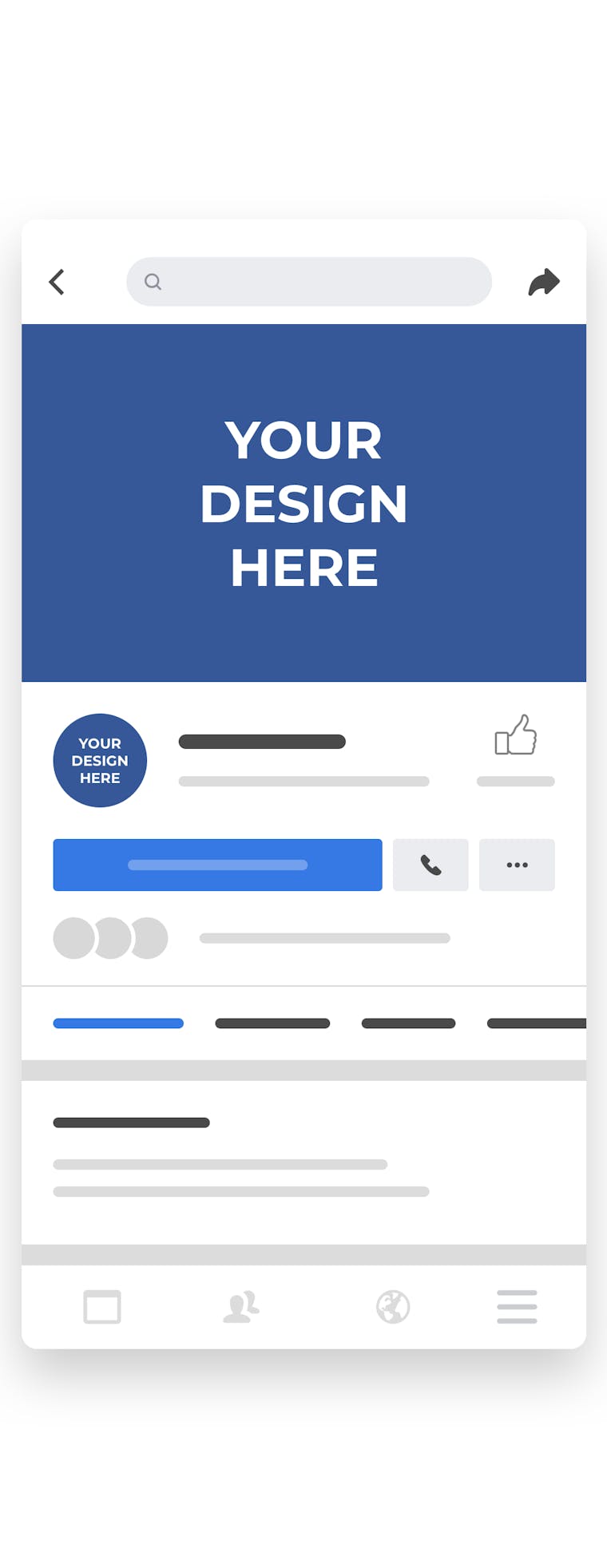 Download Free Facebook post Mockup generator | Smartmockups