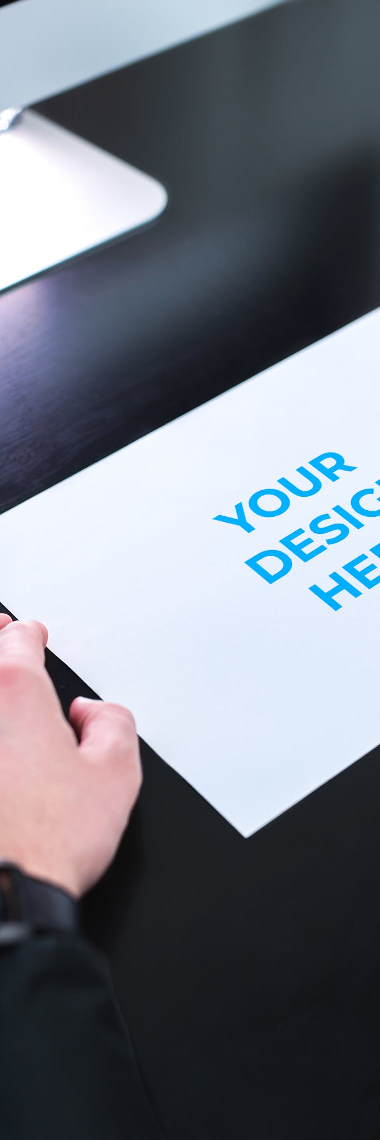 Download Free DL - 99x210mm brochure in the hands of a driver ...