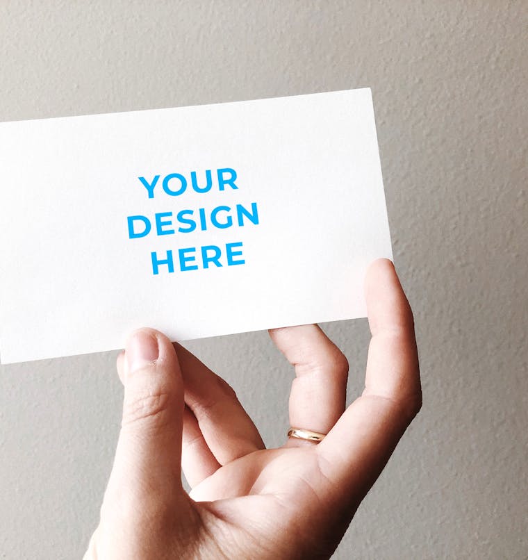 Download Free ISO - 85x55mm business card with changeable color ...